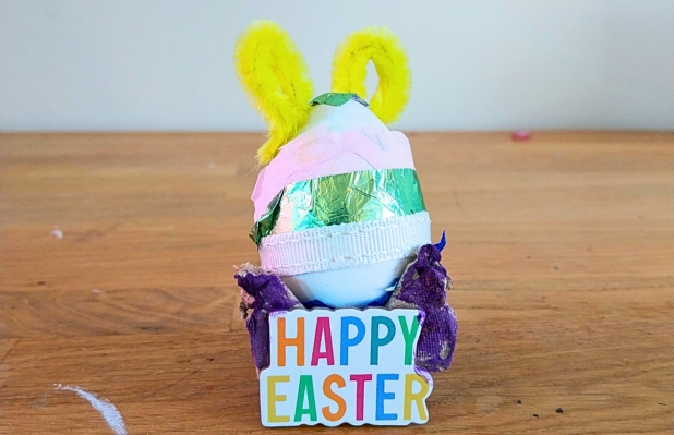 Easter bunny crafting