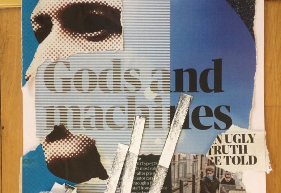 Gods and images collage