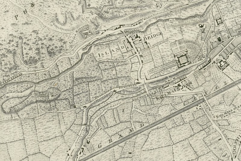 John Rocque map of 1775. Credit: National Library of Ireland.