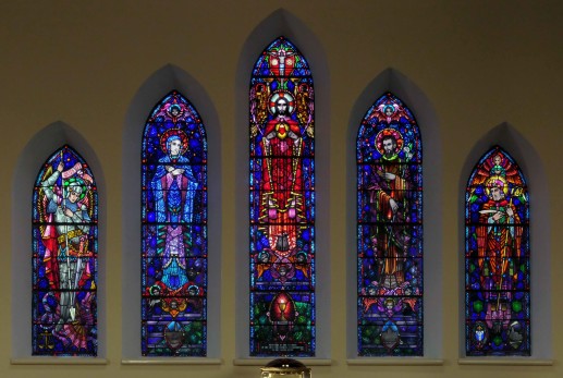 St Michael’s Church windows. Credit: Jozef Voda.
