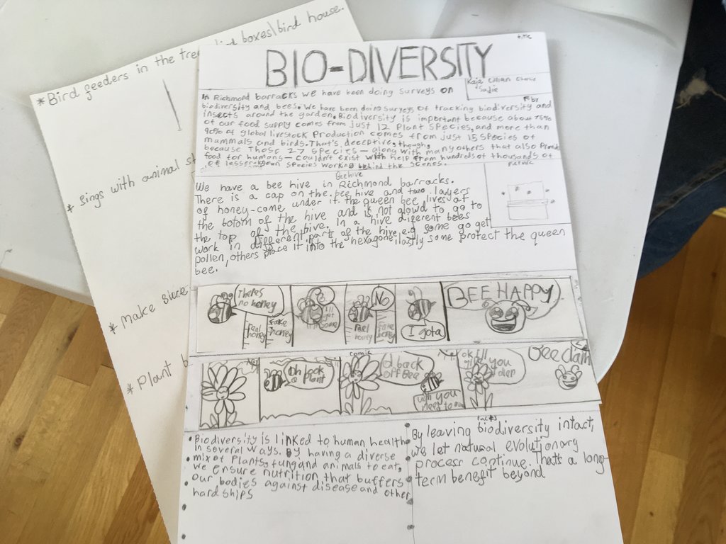 The bio-diversity fact sheet.